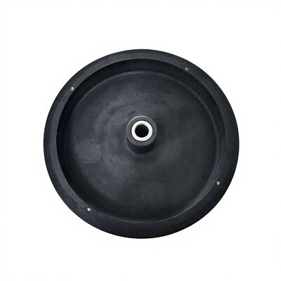 Attrezzature di allenamento per il tennis Ruota di gomma a rulli Core metallico Soluzioni personalizzate in plastica progettate per una lunga durata e prestazioni
