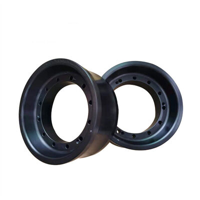 Ruota autonoma nera o personalizzata ideale per robot ad alto carico, trasporto automatizzato e soluzioni di automazione di magazzino