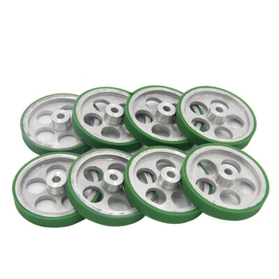 Robot ad alto carico ruota motrice AGV diametro della ruota personalizzato Perfetto per robot industriali e veicoli guidati automatizzati