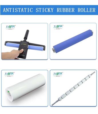 Roller di silicone appiccicoso ideale per la pulizia FPC per la laminazione di pellicole