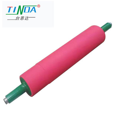 Rulli di gomma di silicone PU rigido cilindrico su misura per la laminazione