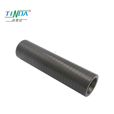 Roller metallico industriale cilindrico superficie liscia resistenza alla ruggine