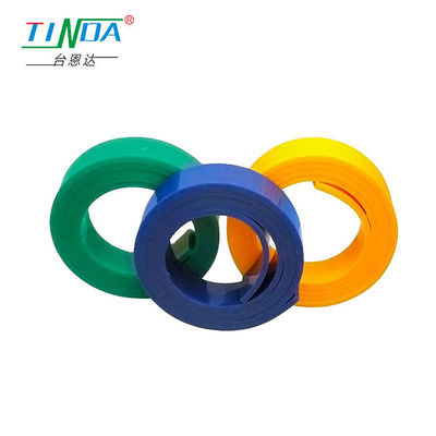 Impresa di stampa a schermo di gomma da squeegee nera resistente / gomma da squeegee a schermo di seta OEM