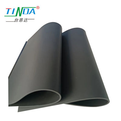 0.12 mm ~ 10 mm Fogli di elastomero conduttivo Fogli di gomma elettrica bassa resistenza