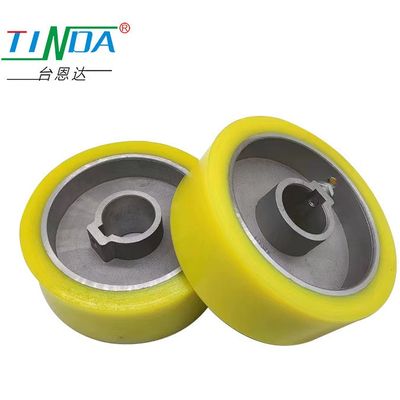Macchine per l'avvolgimento di profili Roller di alimentazione in gomma Ruota di gomma di silicone personalizzata