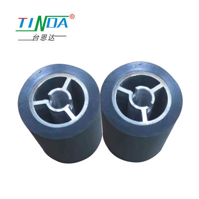 Performance liscia di gomma Power Feed Roller pu di gomma roller Antiusura