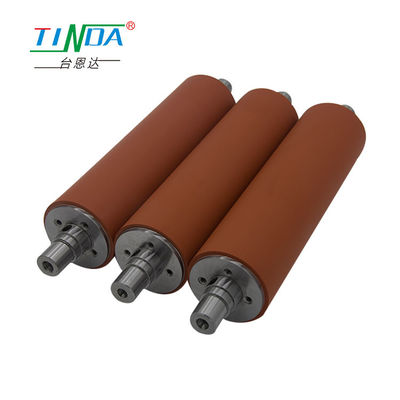Roller di gomma industriale ad alta temperatura per la macchina da stampaggio