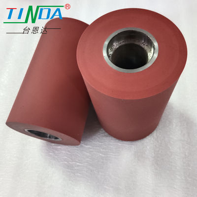 Smooth Silicone Plate Wheel - Custom Hardness OEM Thermal Transfer Solution fino a 350°C