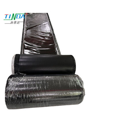 Fogli di silicone elettricamente conduttivo resistente al calore nero con tessuto