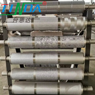 Roller di rilievo in acciaio inossidabile di precisione utilizzato per la fabbricazione di cartoni di cartone, cartoni di cartone e cartoni di cartone