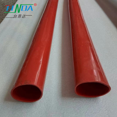 Sleeve di gomma di corona rossa di precisione resistente all'usura con buona resistenza all'abrasione resistenza agli UV