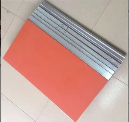 Slip resistance silicone rivestimento ruota piastra di rulli per applicazioni a temperatura