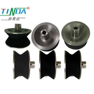 OEM Ruote di rivestimento in gomma a scanalatura in V resistenti all'usura