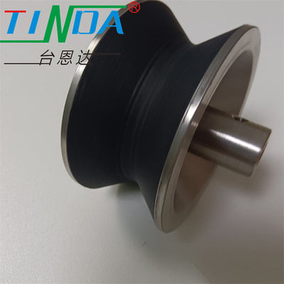 OEM Ruote di rivestimento in gomma a scanalatura in V resistenti all'usura