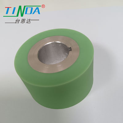 Rocce di alimentazione di gomma cilindrica rotonda resistente alle temperature Rulli da cucito per la macchina per la produzione di carta