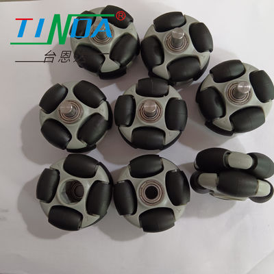 Ruote rotanti AGV versatili con cuscinetto a sfera ad alto carico per il movimento omni