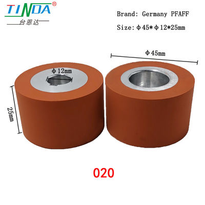 Rotelle di silicone grigio a 350 gradi per la macchina di sigillatura a cucitura ad aria calda PFAFF personalizzata e resistente all'alta pressione in Bangladesh