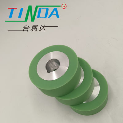 Temperatura elevata fino a 750 °C Aria calda a cucitura Ruota di gomma di silicone con resistenza all'usura Sì
