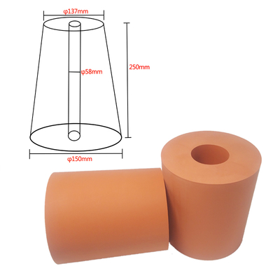 Ruota di silicone ad alta precisione per trasferimento termico con durezza personalizzata e tolleranza fino a 0,02 mm