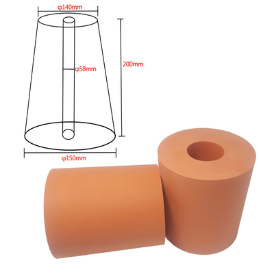 Ruota di silicone ad alta precisione per trasferimento termico con durezza personalizzata e tolleranza fino a 0,02 mm