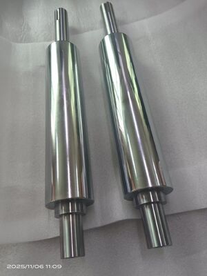 Tolleranza 002 mm cilindrico, rotolo in acciaio a resistenza alle macchie, adatto a sistemi di trasportatori pesanti e attrezzature di lavorazione industriale