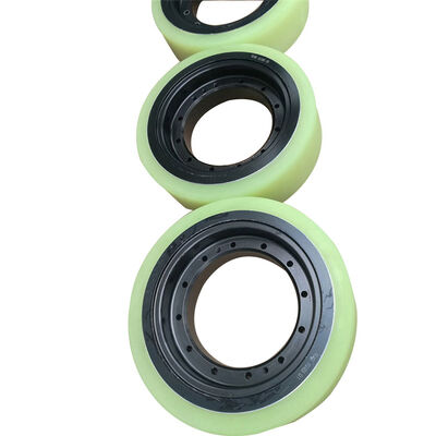 Ruota AGV nero o colore personalizzato progettato per supportare compiti robot ad alto carico assicurando un funzionamento regolare