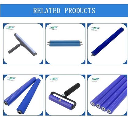 Roller di silicone appiccicoso ideale per la pulizia FPC per la laminazione di pellicole