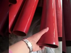 Industria della plastica Rubber Silicone Sleeve For Corona Treater Anti UV Approvazione SGS